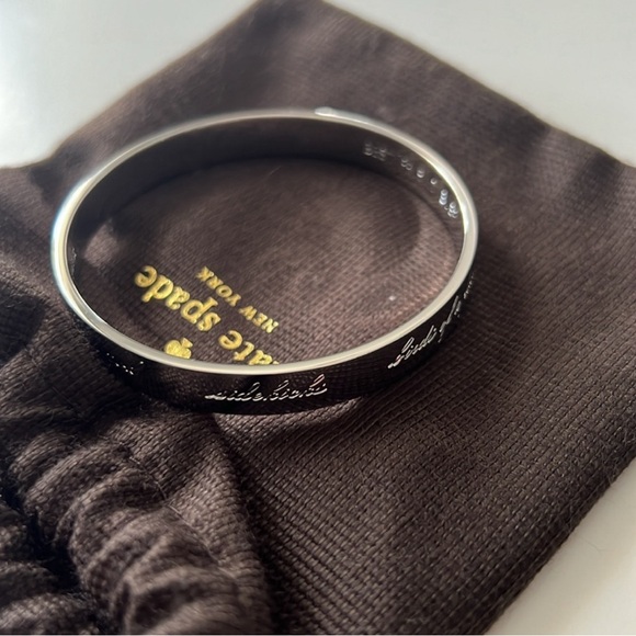 Kate Spade Silver Best Friends Bangle - Picture 1 of 5